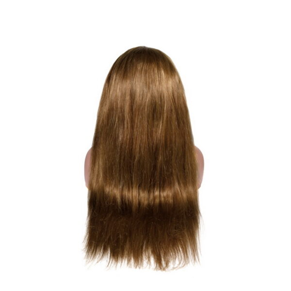 Colored Wig #8 #27 Color Straight Human Hair Headband Wig - Image 2